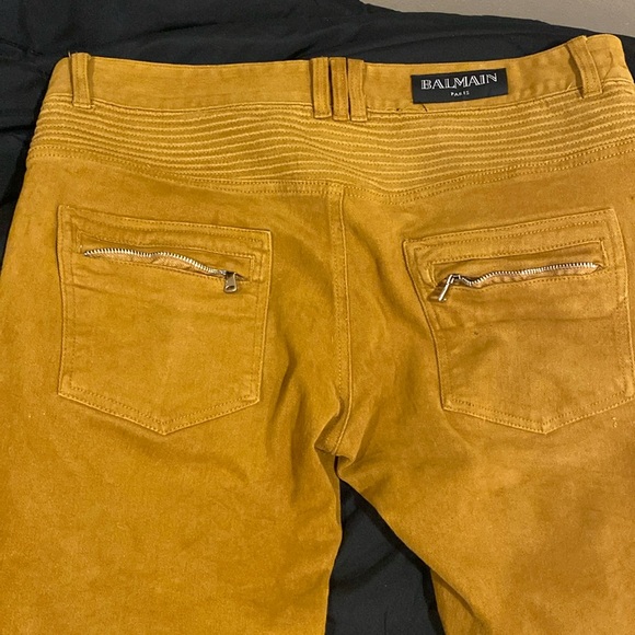 Light brown Balmain jeans size 34 - Picture 1 of 7